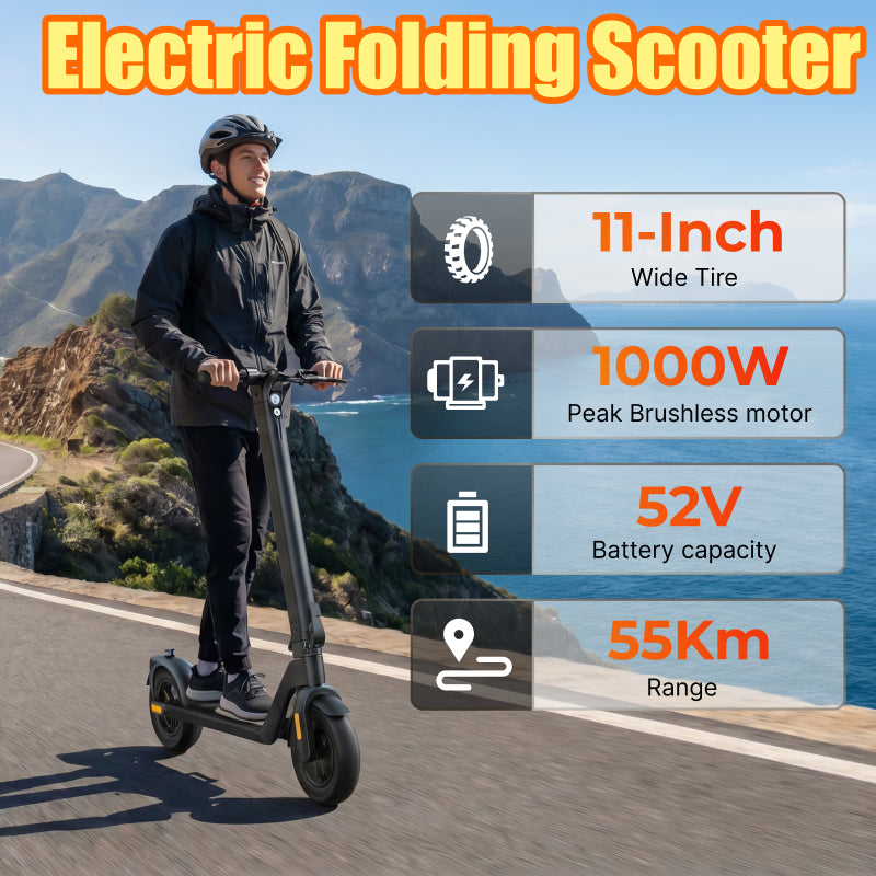 HX D01 Foldable Electric Scooter