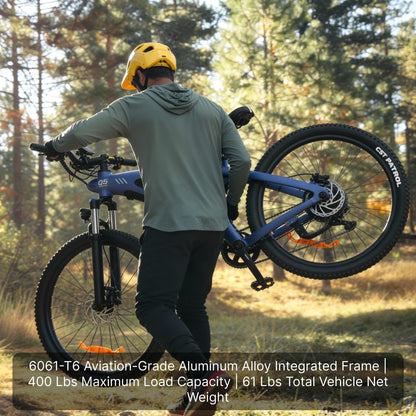 HX Q5 Shark Electric Bike with Built-in Battery